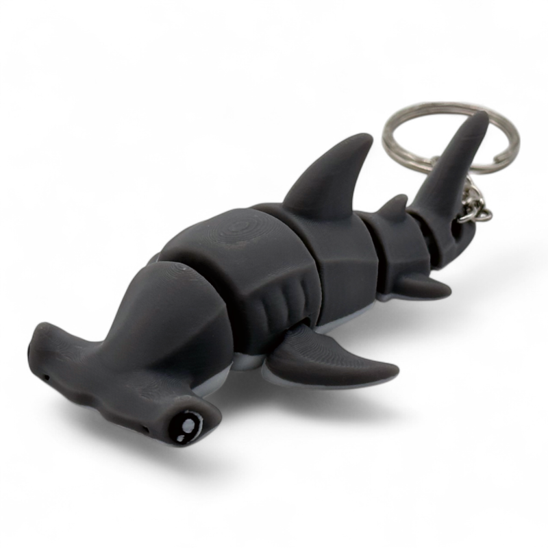 Hammerhead Shark Keychain Toy [FDM Printing]
