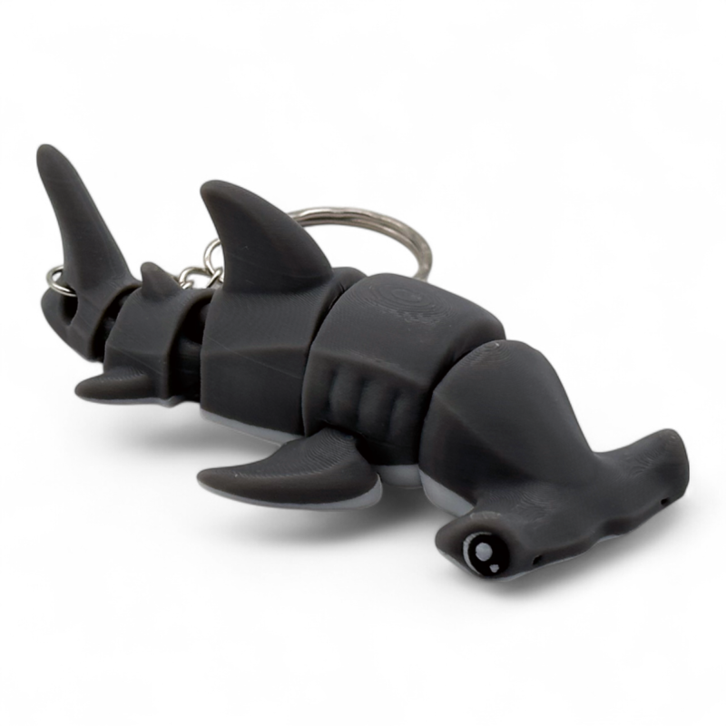 Hammerhead Shark Keychain Toy [FDM Printing]