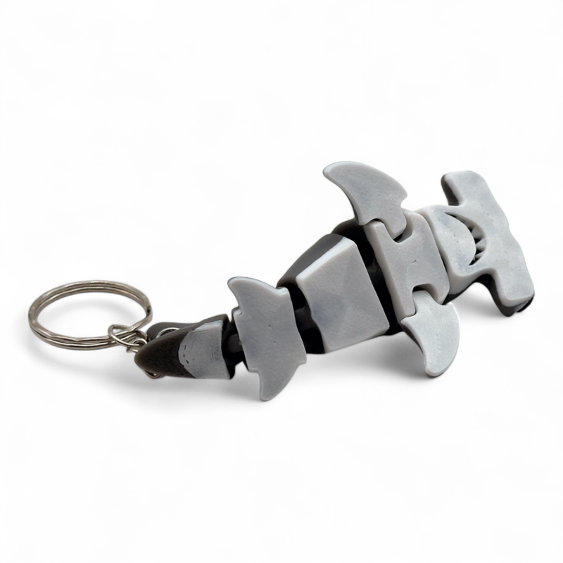 Hammerhead Shark Keychain Toy [FDM Printing]