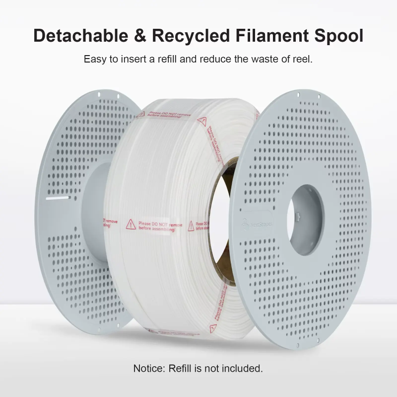 Reusable filament spool (refill spool) NextShapes Spool (without filament)