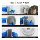 Reusable filament spool (refill spool) NextShapes Spool (without filament)