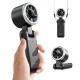 Handheld fan with battery and display Diveblues Turbo Fan Dark gray (N607D-GY)