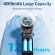 Handheld fan with battery and display Diveblues Turbo Fan Dark gray (N607D-GY)