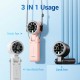 Handheld fan with battery and display Diveblues Turbo Fan Dark gray (N607D-GY)
