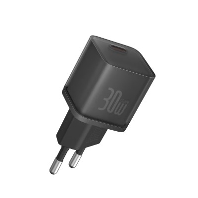 Мережевий зарядний пристрій Baseus GaN5S PD 30W Type-C Cluster Black (P10162504113-00)