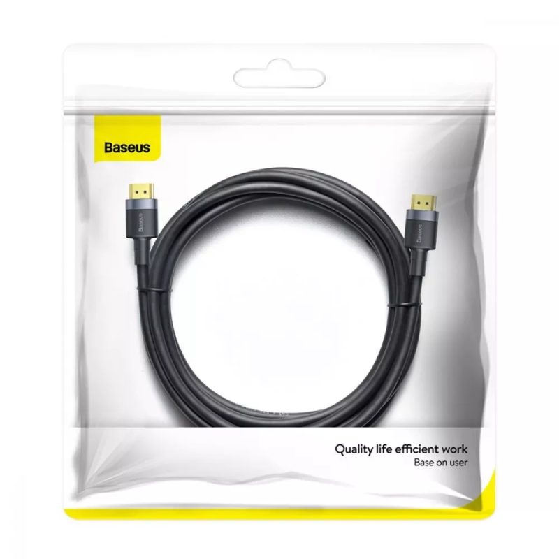 Cable Baseus Cafule 4K HDMI to HDMI M+M 3m (CADKLF-G01)