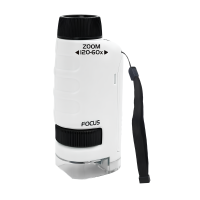 Children's optical microscope with backlight + preparations