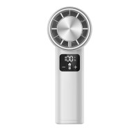 Вентилятор ручной с аккумулятором и дисплеем OG Handheld High-Speed Fan F1 (с охлаждением) Белый