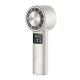 Handheld fan with battery and display OG Handheld High-Speed Fan F1 (with cooling) White