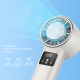 Handheld fan with battery and display OG Handheld High-Speed Fan F1 (with cooling) White
