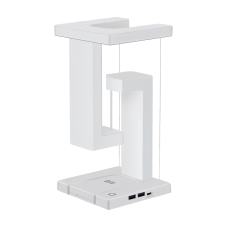 Антигравитационная настольная лампа Chunyan 4W с беспроводной зарядкой и димером (белый цвет)