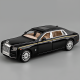 Модель автомобіля Rolls-Royce Phantom 1:24 з підсвіткою та функціональними деталями на п'єдесталі