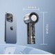 Вентилятор ручний з акумулятором та дисплеєм в прозорому корпусі OG High-Speed Cooling Fan X05 (з охолодженням) Чорний