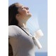 Вентилятор ручний з акумулятором та дисплеєм OG Strong wind High-Speed Fan S27 (з охолодженням) Темно-сірий