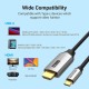Vention USB-C to HDMI cable 1.5 m, 4K@60Hz, HDCP 2.2 (CRBBG)