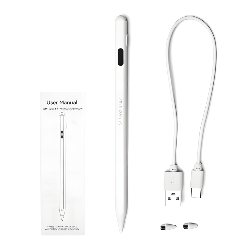 Стилус Wozinsky Stylus Universal Active Stylus (Android and iOS) White