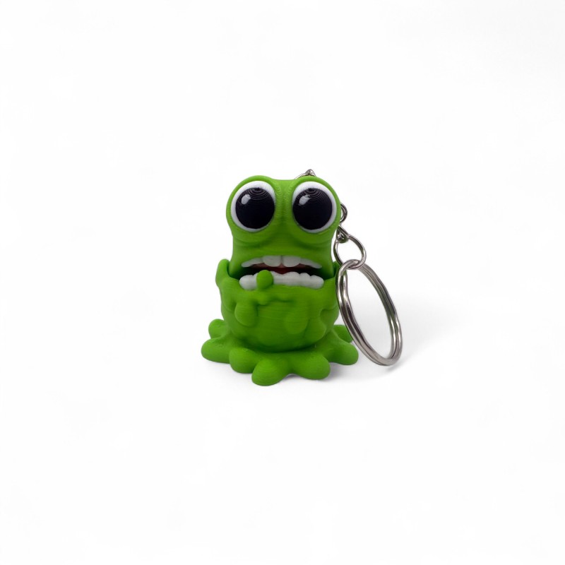 Брелок Flexi Gooey Monsters Зелений – оригінальний 3D аксесуар для ключів