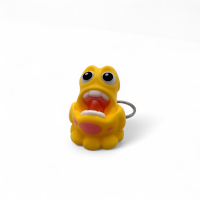 Брелок Flexi Gooey Monsters Желтый – оригинальный 3D аксессуар для ключей