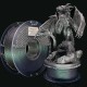 PLA Filament (пластик) для 3D принтера STing3D Starlight 1кг, 1.75мм, Mercury