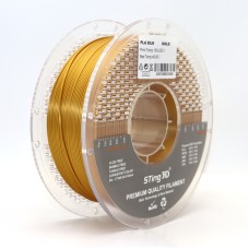PLA Filament (plastic) for 3D printer STing3D Silk 1kg, 1.75mm, Gold