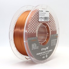 PLA Filament (пластик) для 3D принтера STing3D Silk 1кг, 1.75мм, Мідний