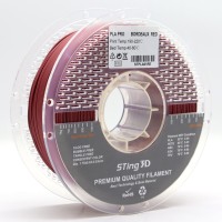 PLA Filament для 3D принтера STing3D PLA PRO 1кг, 1.75мм, Бордовый