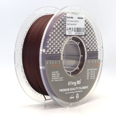 PLA Filament (пластик) для 3D принтера STing3D PLA PRO 1кг, 1.75мм, Коричневий