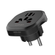 Перехідник мережевий LDNIO Z7 Universal conversion plug Black