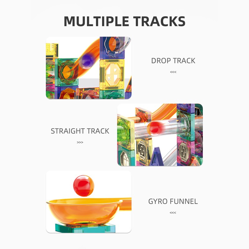 [Уценка] Магнитный конструктор 382 Toys Magic Magnetic Blocks DIY 349 деталей