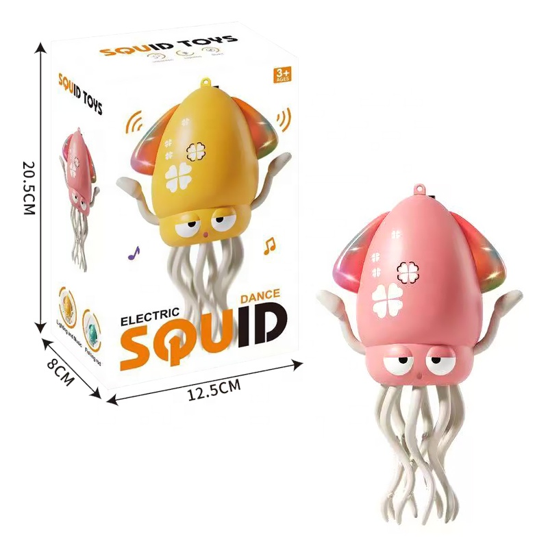 Интерактивная развивающая игрушка для детей Dancing Squid Танцующий кальмар осьминог с аккумулятором Зеленая Интерактивная развивающая игрушка для детей Dancing Squid Танцующий кальмар осьминог с аккумулятором Зеленая