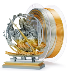 PLA Filament (plastic) for 3D printer Ziro Gradient Silk PLA Metallic Fusion 1kg, 1.75mm
