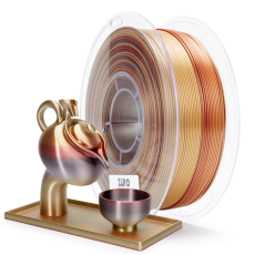 PLA Filament (plastic) for 3D printer Ziro Gradient Silk PLA Ember 1kg, 1.75mm
