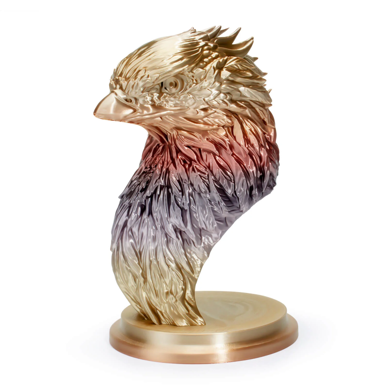 PLA Filament (plastic) for 3D printer Ziro Gradient Silk PLA Ember 1kg, 1.75mm PLA Filament (plastic) for 3D printer Ziro Gradient Silk PLA Ember 1kg, 1.75mm