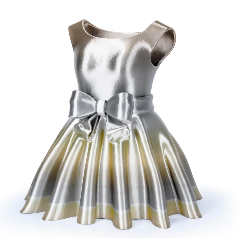 PLA Filament (пластик) для 3D принтера Ziro Gradient Silk PLA Champagne sheen 1кг, 1.75мм PLA Filament (пластик) для 3D принтера Ziro Gradient Silk PLA Champagne sheen 1кг, 1.75мм