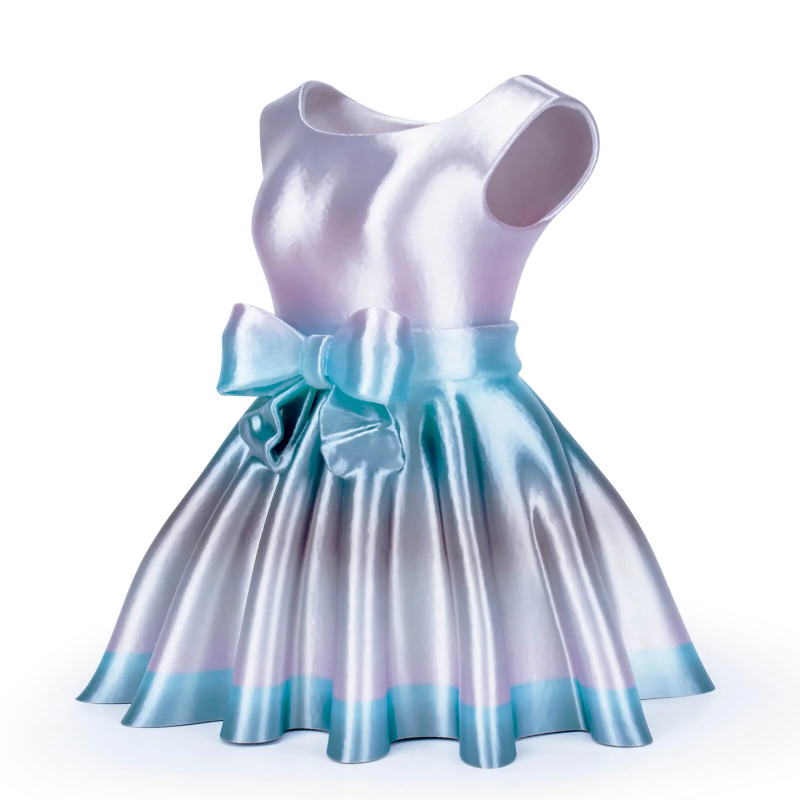 PLA Filament (пластик) для 3D принтера Ziro Gradient Silk PLA Lunar Bloom 1кг, 1.75мм