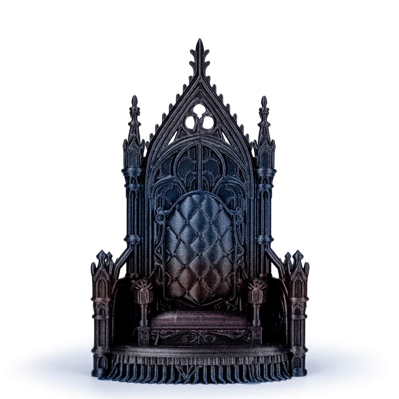 PLA Filament (пластик) для 3D принтера Ziro Gradient Diamond Silk PLA Iron Sparkle 1кг, 1.75мм PLA Filament (пластик) для 3D принтера Ziro Gradient Diamond Silk PLA Iron Sparkle 1кг, 1.75мм