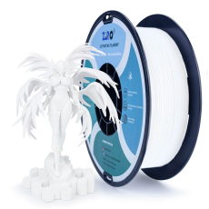 PLA Filament (plastic) for 3D printer Ziro Matte White 1kg, 1.75mm