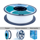 PLA Filament (пластик) для 3D принтера Ziro Matte White 1кг, 1.75мм