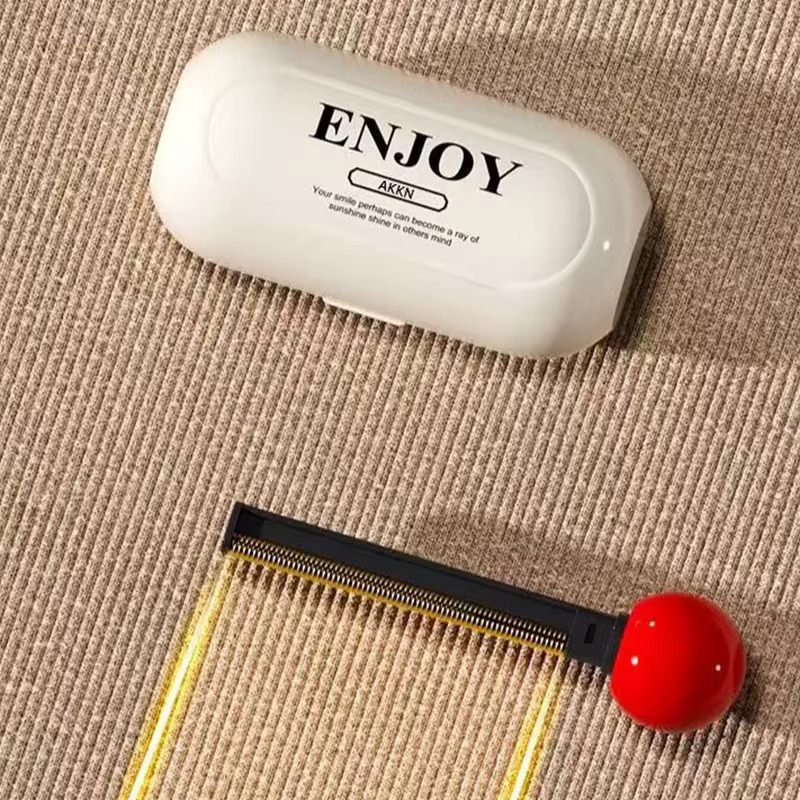 Машинка від катишків 2 в 1 з багаторазовим липким валиком для видалення шерсті