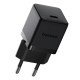 Мережевий зарядний пристрій Baseus Palm Fast Charger 20W USB-C Black