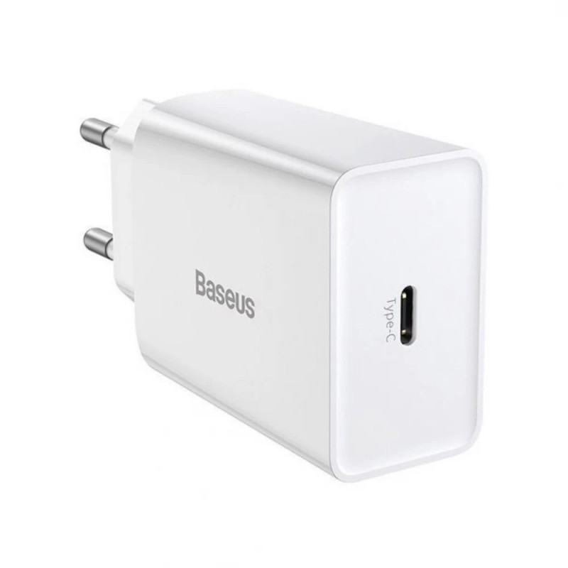 Baseus Speed Mini Quick Charger USB-C 20W EU White