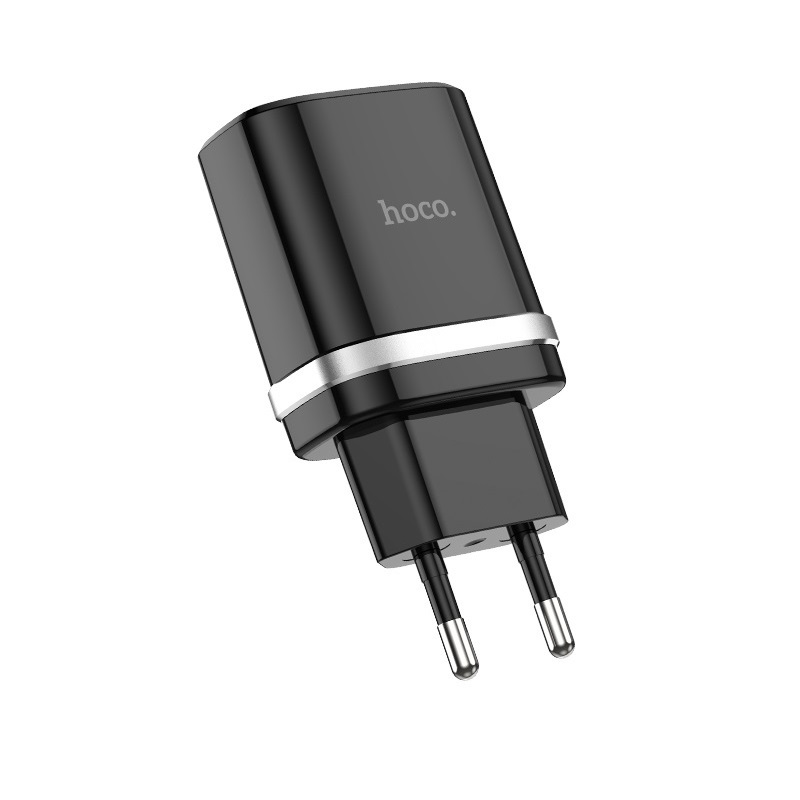 Сетевое зарядное устройство HOCO C12Q Smart QC3.0 18W Black