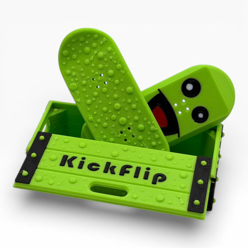 Магнитный фиджет KickFlip Magnetic Skateboard Fidget