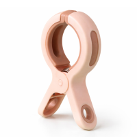 Великі пластикові прищіпки для білизни [5 шт] Рожеві