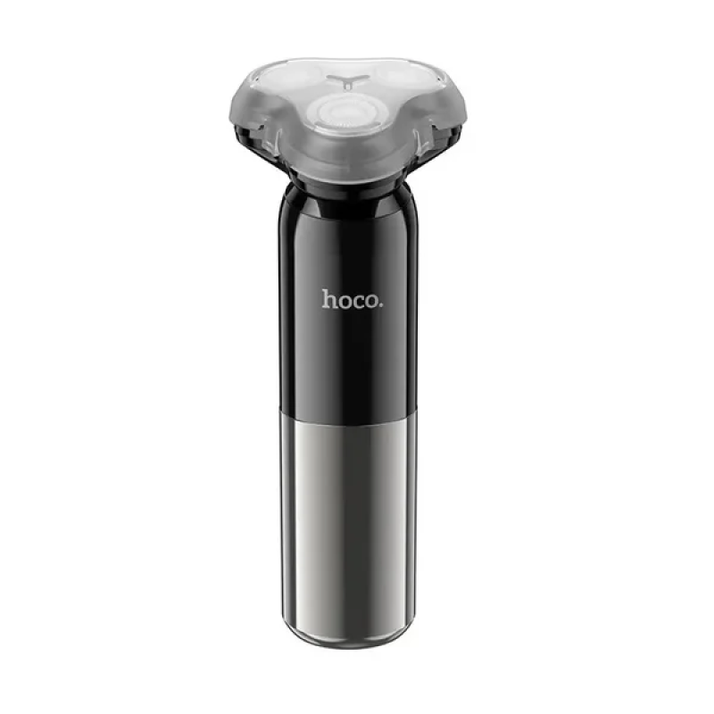 Electric Shaver HOCO HP35 600mAh with Three Blades and IPX7 Protection Black