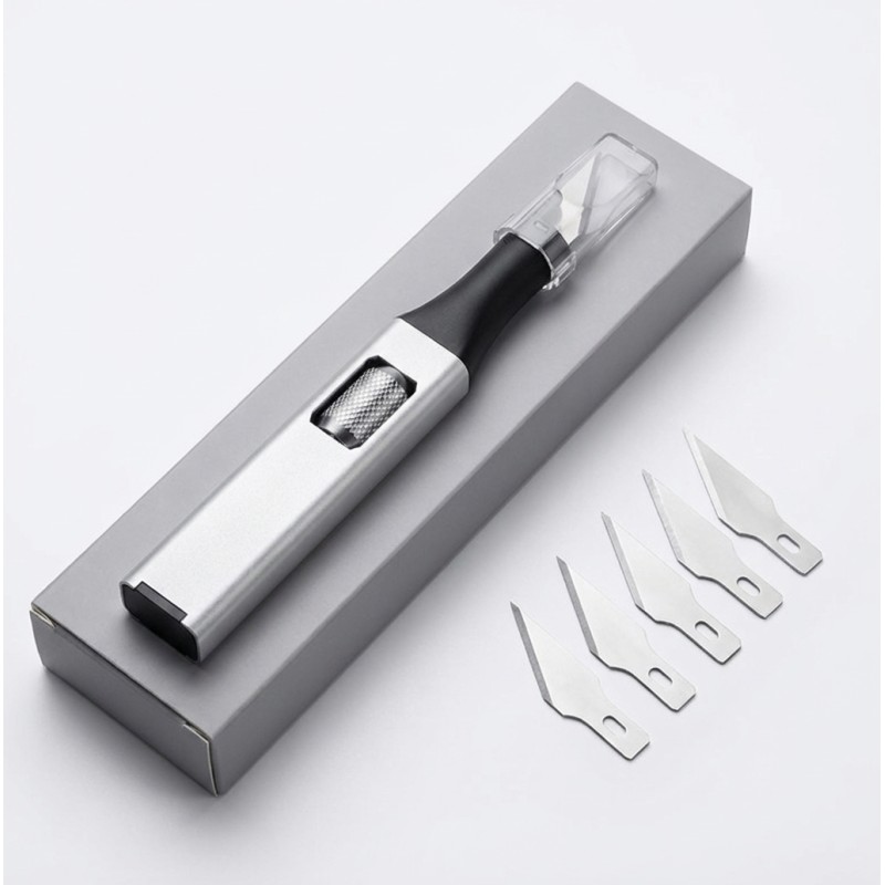 Ніж канцелярський для обробки 3D-друку Original з 5 змінними лезами