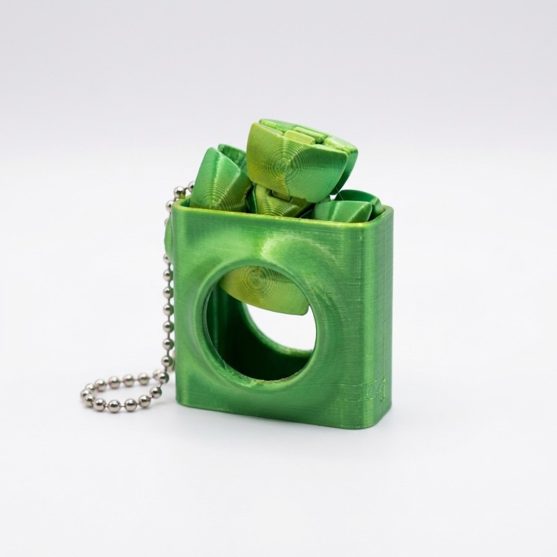 Fidget Zorble Zorble - transformer with case Silk Green/Yellow