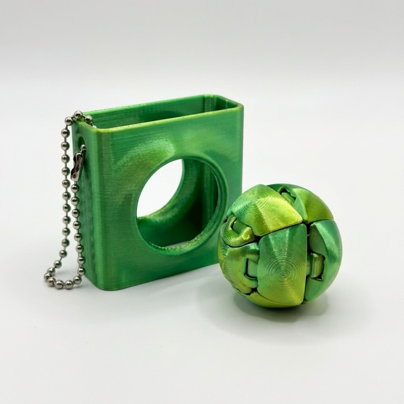Fidget Zorble Zorble - transformer with case Silk Green/Yellow