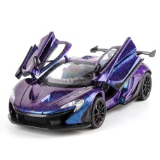 Модель автомобіля McLaren P1 1:24 зі звуком, підсвіткою та функціональними деталями на п'єдесталі