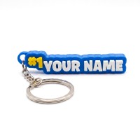 Personalized Name Keychain in Fortnite Style - 3D Printed PLA